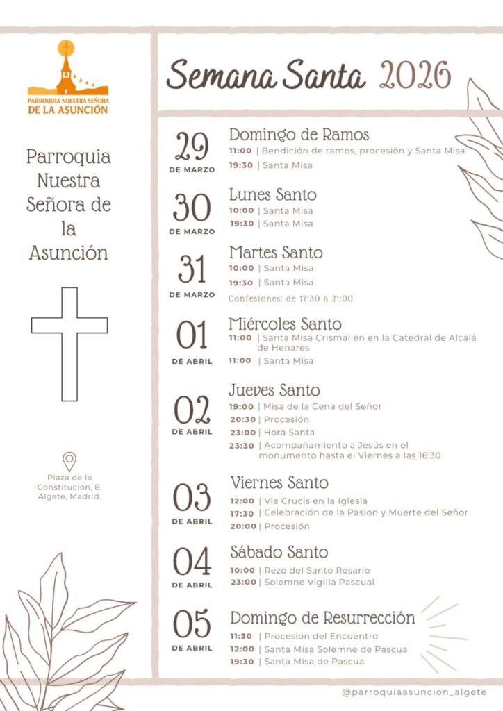 Semana Santa 2026